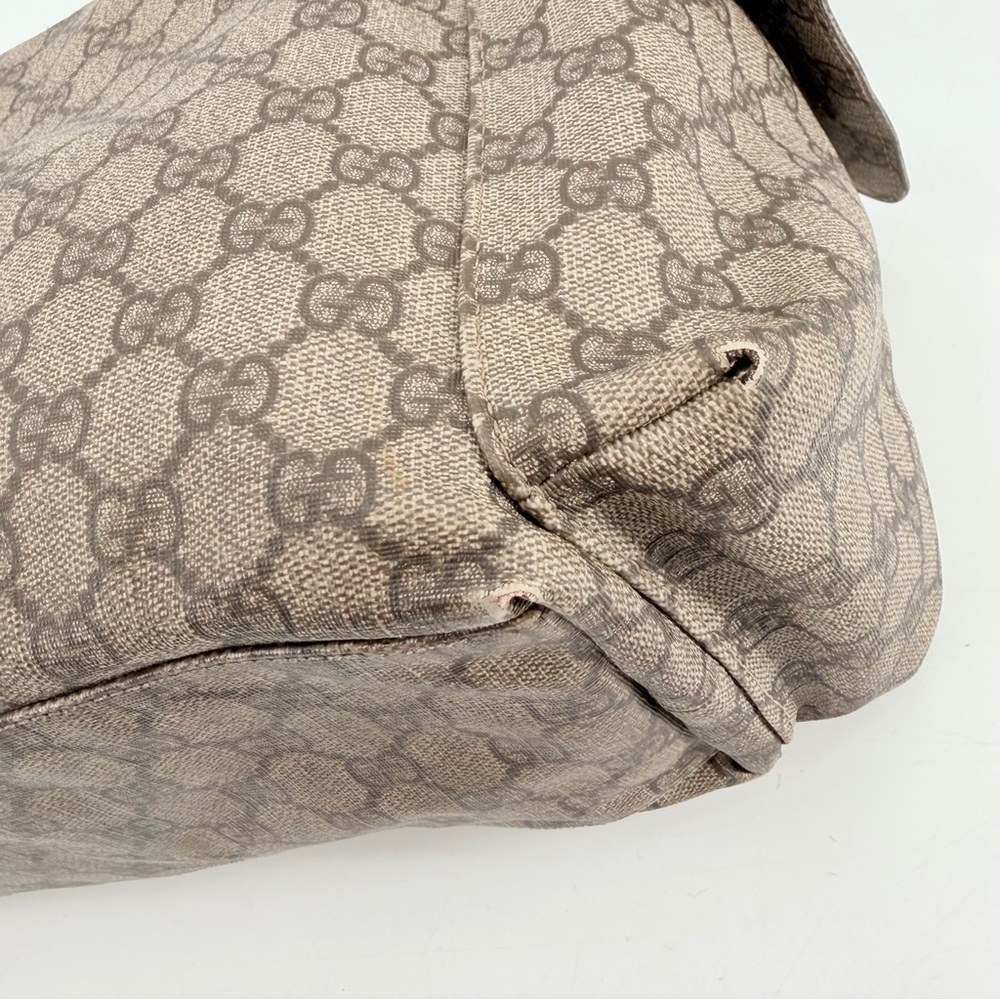 Gucci GG Supreme Baby Diaper Messenger Bag FLAWS - Picture 8 of 14